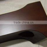 Classic Dual Shower Soaking Cast Iron Bath Tub With Wooden Cradle thumbnail-4