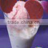 Slim Glass Ice Cream Cup Handmade