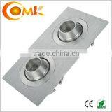 6W Aluminnum Square LED Recessed Downlight