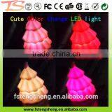 Plastic Color Changing LED Christmas Tree Decor Lamp Night Light thumbnail-5