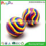 China Toy Zhejiang New 2015 Bulk Cheap Small Hard Colorful Rubber Balls Wholesale thumbnail-2