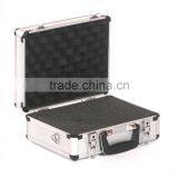 Crystal Aluminium Hard Camera Photography Flight Carry Case Storage Box Silver thumbnail-4