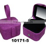 Cute jewelry box with mirror/handle