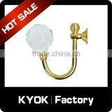 KYOK High Quality Wholesale Cheap Curtain Accessories,special Design Silver Curtain Hooks,16/19/22/25mm Curtain Rod Hooks Supplier's Choice thumbnail-6