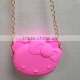 New Arrival Hello Kitty Silicone Single Long Strap Shoulder Bag For Girs thumbnail-6