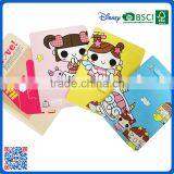 Factory Supplier PVC Plastic Cover Lovely Notebook a6 Size for Promotion Gifts