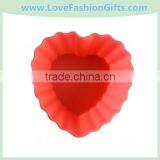 Heart-Shape Silicone Cake Mould,Star Silicone Cake Mold thumbnail-1