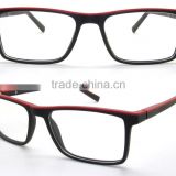 2016 new item double color TR90 optical frame glasses