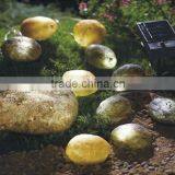 Solar Garden Stone String Light Solar Garden Lawn Light Solar Powered Stone String Light Solar Stone Lawn Light thumbnail-1