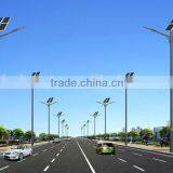 Aluminum Alloy Body Smd Double Arm Solar Street Light Installation thumbnail-1