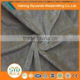 Soft fashion hairy knitted fabric for garment