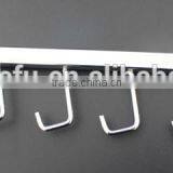 Metal Chrome Finishing Clothes Hanging Display Hook With J Hooks thumbnail-2