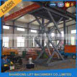 Hydraulic Mechanical Inground Big Scissors Car Lift thumbnail-3