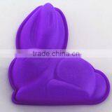 Rabbit Shaped 3d Silicone Cake Decorating Molds