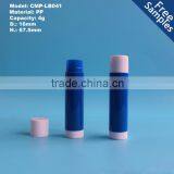 4g Lip Balm Stick Container , Twist up Lipstick Tube in Clear Color for Sale Quality Choice thumbnail-2