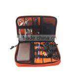Double Layer Cable Travel Organiser Bags For Electronic Accessories