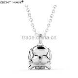 Puppy Series 316 L Stainless Steel Silver Plating Jewelry Sets with Pendant Ring Bangle Earrings