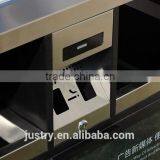 Outdoor Solar Energy Advertising Trash Bins HW-0018-2B thumbnail-1