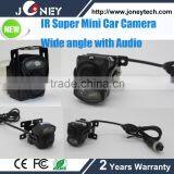 1/3" SONY CCD 700TVL IR Super Mini Car Camera Wide Angle With Audio