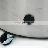 SICAO Outdoor Promotional Top Open Foaming Door Commercial Round Can Shape Cooler Fridge With Wheels thumbnail-3