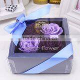 Luxury Paper Box With Clear Plastic Window Flower Packaging Box thumbnail-2