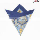 2016 New Collection Pocket Square , Tie Cufflink Hanky Set, Floral Tie and Hanky, DPS034 thumbnail-6