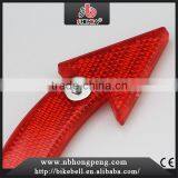 China Manufacturer Custom Triangle Red Bicycle Spoke Wheel Reflector thumbnail-5