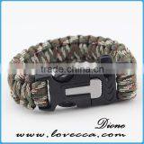 Wholesale Paracord Bracelet With Latest Features Like Compass, Knife , Whistle and Fire Starter thumbnail-6