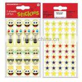 Colorful Funny Face Sticker Set thumbnail-1