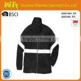 Cheap Softshell Motorcycle Safety Jacket Outdoor Reflective Jacket American College Custom Print Jacket