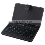 7 inch Tablet Mini Micro USB 2.0 Keyboard Leather Case in mini usb port