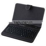 7 Inch Tablet Mini Micro USB 2.0 Keyboard Leather Case in Mini Usb Port