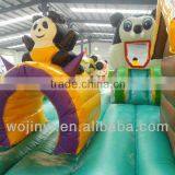 Exciting Beautiful Kids Playing Inflatable Castle thumbnail-5