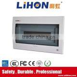 Auto Button Transparent Cover MXC Series Electric Distribution Box With Ground Bolt