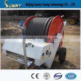 Mobile sprinkler irrigation equipment