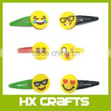 Custom hair clip design soft PVC hair clip,decorative pvc hair pins