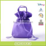 small non woven gift christmas drawstring bags for jewelry