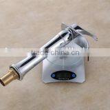 Jiangmen Chromed Plated Waterfall Faucet, Luxury Art Basin Tap,copper Faucet thumbnail-2
