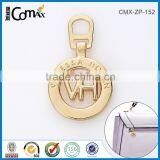 Hanging Gold Rotatable Strong Metal Zipper Puller for Bag thumbnail-2