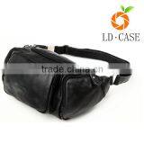 Leather Waist Bag Fanny Pack Adjustable Belt Strap Casual Shoulder Bag Hip Bag thumbnail-4