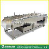 New Condition Commercial Washing Machine Fruit Washing Machine / Vegetable Washing Machine Apple Washer With Brush Rollers thumbnail-5