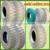 Top Quality 5.00-8 6.50-10 28x9-15 Non Marking Solid Tires For Forklift (many Sizes) thumbnail-1