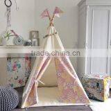 Promotional Kids Children Play Indoor Room Cotton Canvas Indian Teepee Tent thumbnail-5