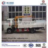 Dong Feng 6 Ton Mobile Crane Truck for Sale/ 6 Ton Truck Mounted Crane / 6 Ton Knuckle Crane Truck thumbnail-2