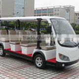 Durable graceful used passenger coaster mini electric tourist bus