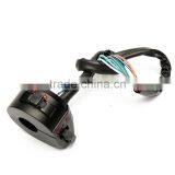 Motorcycle PVC Waterproof Weatherproof 7/8 Diameter Handlebar Horn Turn Signal Headlight Electrical Start Switch 12V Black thumbnail-4