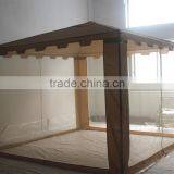 3x3m Green Polyester Gazebo With Mosquito Net thumbnail-4