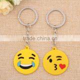 2016 Wholesale Custom Personalized Soft PvC Emoji Keychain thumbnail-5