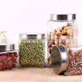 900ml Square Candy Glass Jar Square Food Glass Jar Square Glass Jar With Lid thumbnail-2
