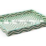 High Quality Best Selling Zig Zag Designed Serving Rectangle Tray thumbnail-1